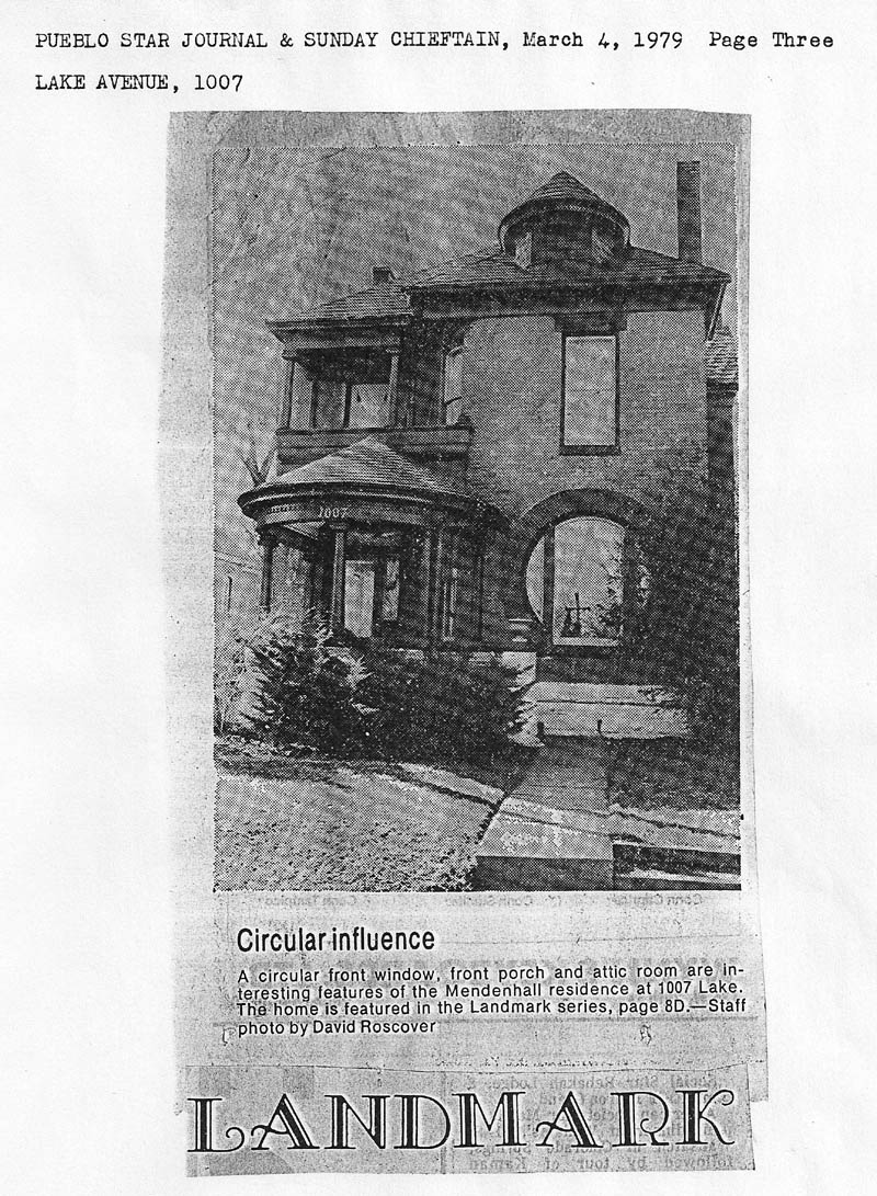 History of House Photographs